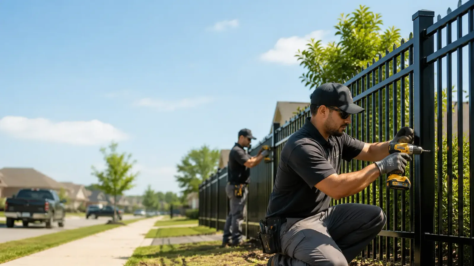 Metal Fence Installation in Barnesville, PA